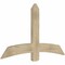 Ekena Millwork Bellingham Rough Sawn Timber Gable Bracket, Douglas Fir, 60"W x 35"H x 2"D x 6"F, 14/12 Pitch GBW060X35X0206BEL00RDF - alternate 3